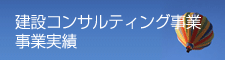 建設コンサルティング　事業実績